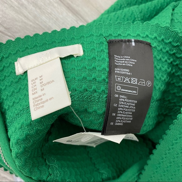 NWT H&M Green Skirt - Picture 2 of 6